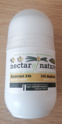Déodorant 24h à l'extrait de vanille