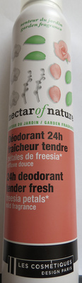 Déodorant 24h fraicheur tendre pétales de freesia effluve douce