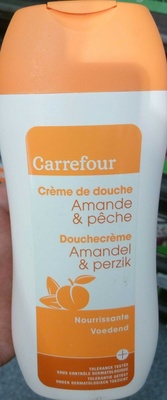 Crème de douche Amande & pêche nourrissante