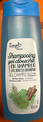Shampooing gel douche parfum cèdre