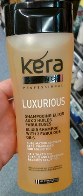 Luxurious Shampooing elixir aux 3 huiles fabuleuses