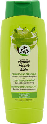 Shampooing à la pomme cheveux gras