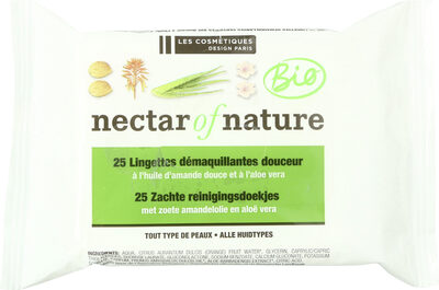 Lingettes démaquillantes douceur