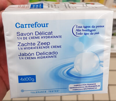 savon délicat crème hydratante carrefour