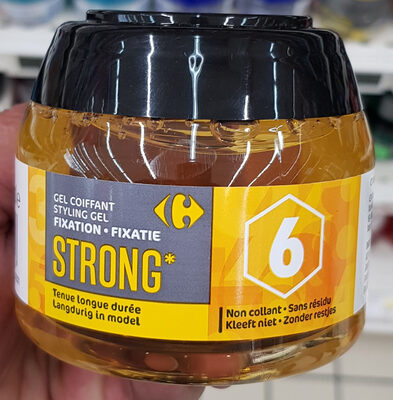 Gel coiffant N6 STRONG carrefour