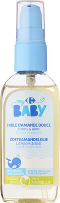 Huile d'amande douce 100% naturelle