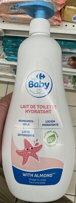 Lait de toilette hydratant