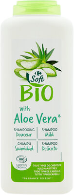 Shampoing Carrefour Soft BIO Aloe Vera