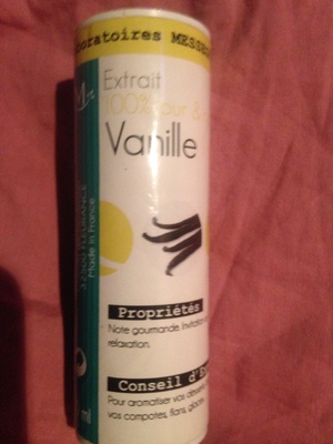Huiles Essentiel de Vanille