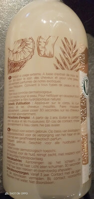 shampooing douche coco Bio dermatologique