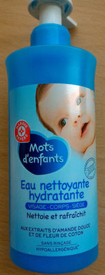 Eau nettoyante hydratante