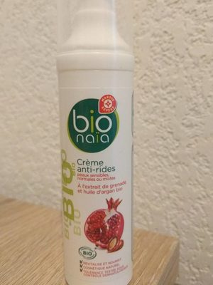 Crème Anti Rides Bio Naïa, 50ml
