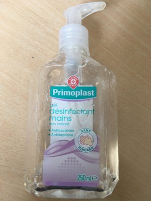Gel désinfectant mains
