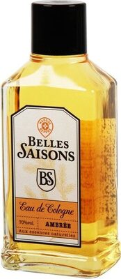 Eau de cologne ambrée - flacon