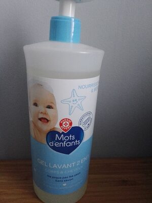 Gel lavant 2en 1 - mots d'enfants
