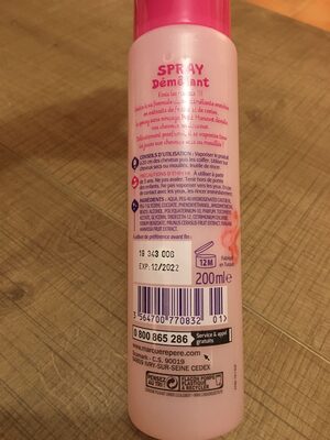 Spray démêlant anti-noeuds