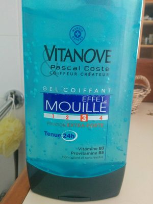 Gel coiffant effet mouillé