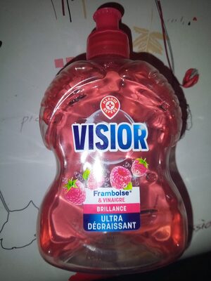 Liquide vaisselle framboise vinaigre visior