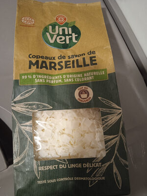 copeaux de savon de marseille
