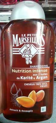Shampooing Nutrition Intense aux 2 huiles de Karité & Argan