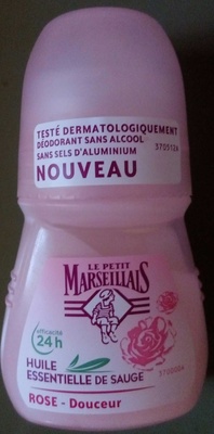 Déodorant Rose Douceur Huile essentielle de Sauge 24H