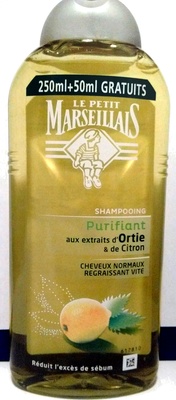 Shampooing Purifiant aux extraits d'Ortie et de Citron