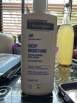 Deep Moisture Hypoallergenic Body Lotion