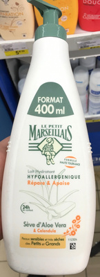 Lait hydratant hypoallergénique sève d'Aloe Vera & Calendula