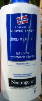 Deep Moitsure formule Norvégienne Lait Corps Hydratation Intense