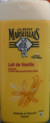 Lait de vanille Douche et bain moussant extra doux