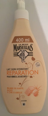 lait soin hydratant réparation peaux abîmées desséchées