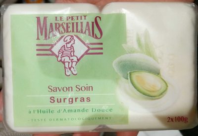 Savon surgras à l'huile d'amande douce