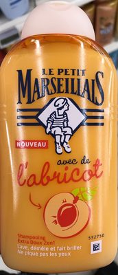 Shampooing Extra Doux 2 en 1 avec de l'Abricot