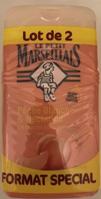Gel douche extra doux Pêche blanche & Nectarine (lot de 2)