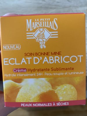 Soin bonne mine éclat d’abricot crème hydratante
