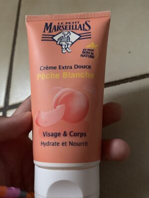 Crème extra douce pêche blanche