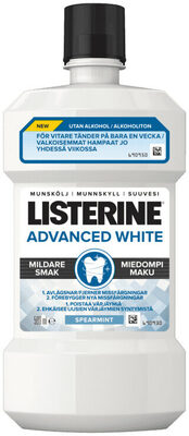 Listerine Advanced White Milder Taste 500ml