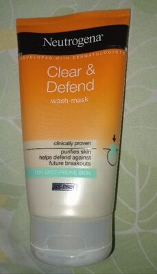 Clear & Defend 1% Salicylic Acid 2-in-1 Wash-Mash