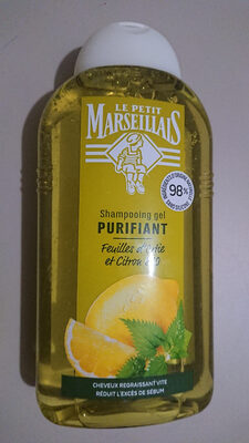 Shampooing gel purifiant Feuille d'ortie et Citron bio