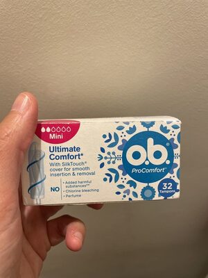 Tampons mini ultimate comfort