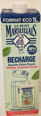 Recharge Douche extra douce Parfum amande douce