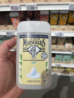 Crème de Douche Extra Douce Lait