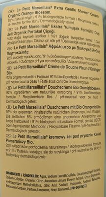 Le petit Marseillais extra gentle shower cream organic orange blossom