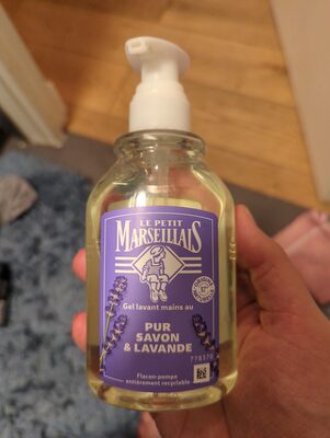 gel lavant mains au pur-savon et lavande