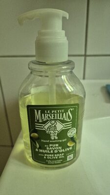 Gel lavant mains au pur savon et huile d'olive