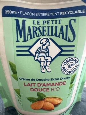 Ecopack 500 ml crème de douche amande bio