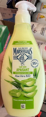 Lait soin apaisant aloe vera bio