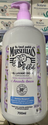 Gel lavant doux Amande douce