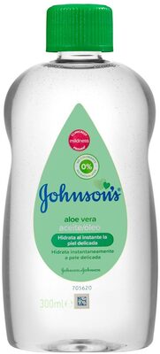 Aceite corporal bebé con aloe vera