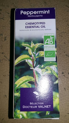 Huile Essentielle Menthe Poivrée Bio Valnet - 10ML - Docteur Valnet